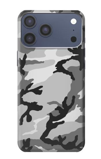 S1721 Snow Camouflage Graphic Printed Case For iPhone 17 Pro Max, 18 Pro Max