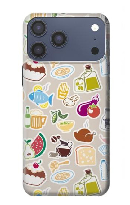 S2321 Food and Drink Seamless Case For iPhone 17 Pro Max