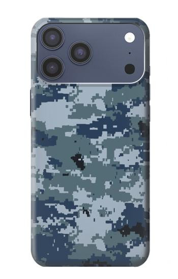 S2346 Navy Camo Camouflage Graphic Case For iPhone 17 Pro Max, 18 Pro Max