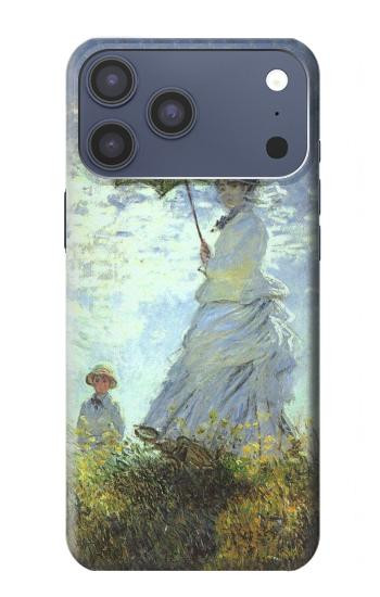 S2415 Claude Monet Woman with a Parasol Case For iPhone 17 Pro Max, 18 Pro Max