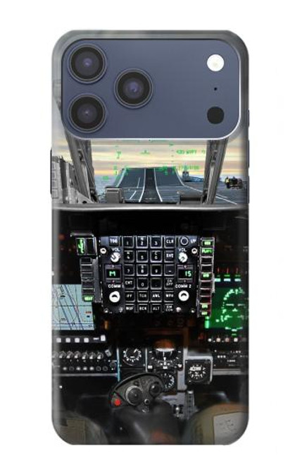 S2435 Fighter Jet Aircraft Cockpit Case For iPhone 17 Pro Max