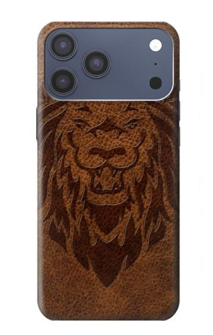 S2529 Leo Zodiac Tattoo Brown Graphic Print Case For iPhone 17 Pro Max
