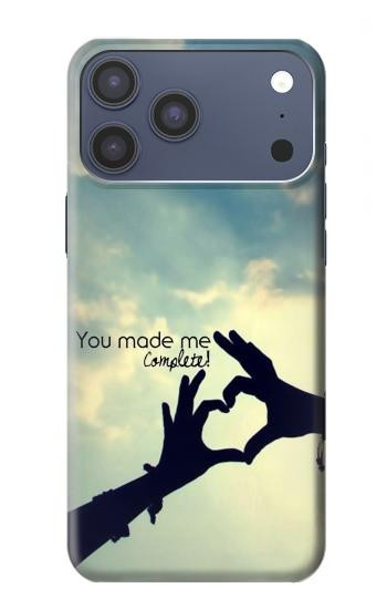 S2640 You Made Me Complete Love Case For iPhone 17 Pro Max, 18 Pro Max