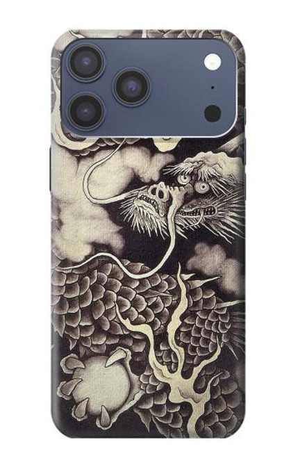 S2719 Japan Painting Dragon Case For iPhone 17 Pro Max