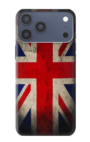 S2894 Vintage British Flag Case For iPhone 17 Pro Max, 18 Pro Max