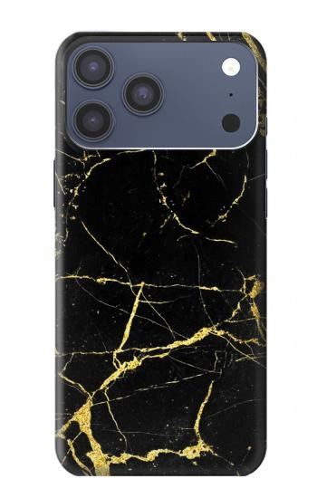 S2896 Gold Marble Graphic Printed Case For iPhone 17 Pro Max, 18 Pro Max