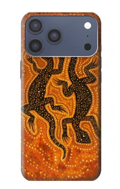 S2901 Lizard Aboriginal Art Case For iPhone 17 Pro Max