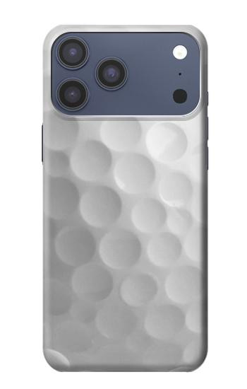 S2960 White Golf Ball Case For iPhone 17 Pro Max, 18 Pro Max