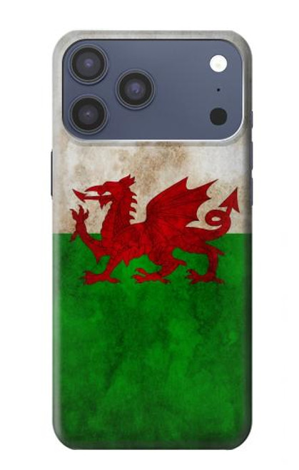 S2976 Wales Football Soccer Flag Case For iPhone 17 Pro Max