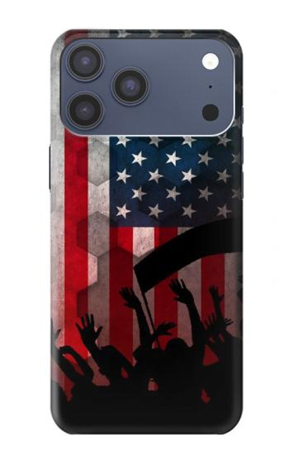 S2989 USA America Soccer Case For iPhone 17 Pro Max