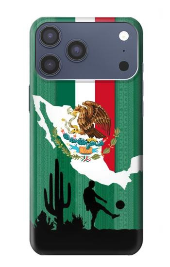 S2994 Mexico Football Soccer Case For iPhone 17 Pro Max, 18 Pro Max