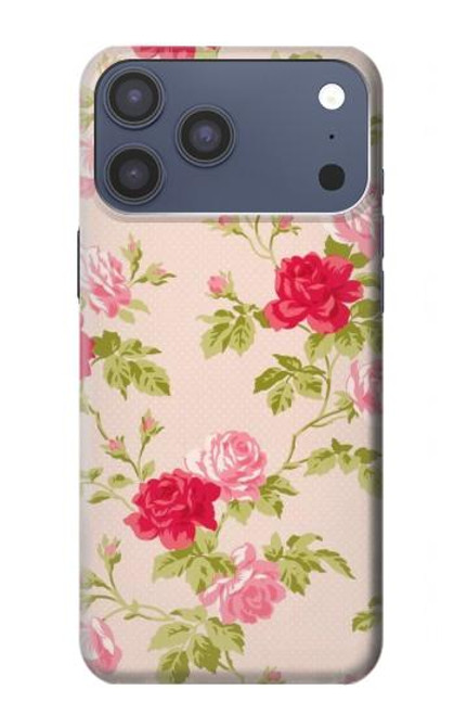 S3037 Pretty Rose Cottage Flora Case For iPhone 17 Pro Max