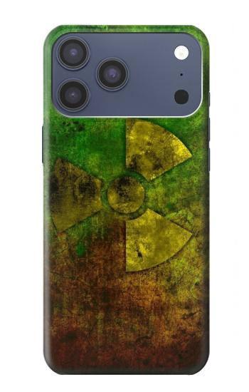 S3202 Radioactive Nuclear Hazard Symbol Case For iPhone 17 Pro Max, 18 Pro Max