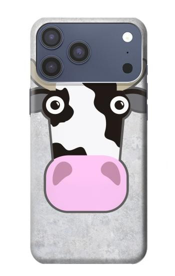 S3257 Cow Cartoon Case For iPhone 17 Pro Max, 18 Pro Max