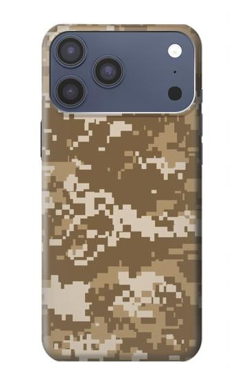 S3294 Army Desert Tan Coyote Camo Camouflage Case For iPhone 17 Pro Max, 18 Pro Max