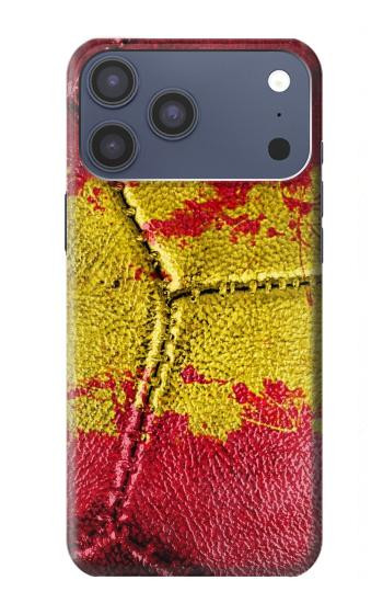 S3315 Spain Flag Vintage Football Graphic Case For iPhone 17 Pro Max, 18 Pro Max