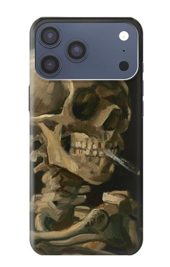 S3358 Vincent Van Gogh Skeleton Cigarette Case For iPhone 17 Pro Max, 18 Pro Max