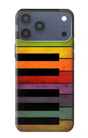 S3451 Colorful Piano Case For iPhone 17 Pro Max, 18 Pro Max