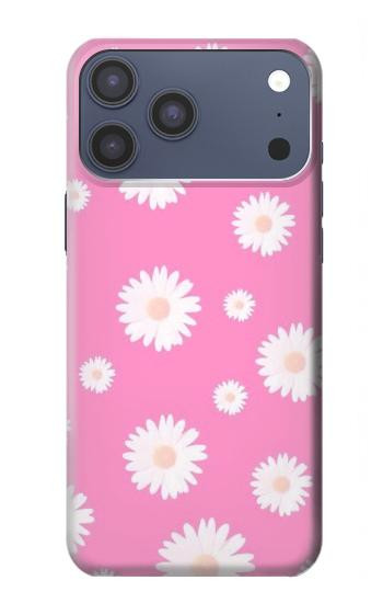S3500 Pink Floral Pattern Case For iPhone 17 Pro Max, 18 Pro Max