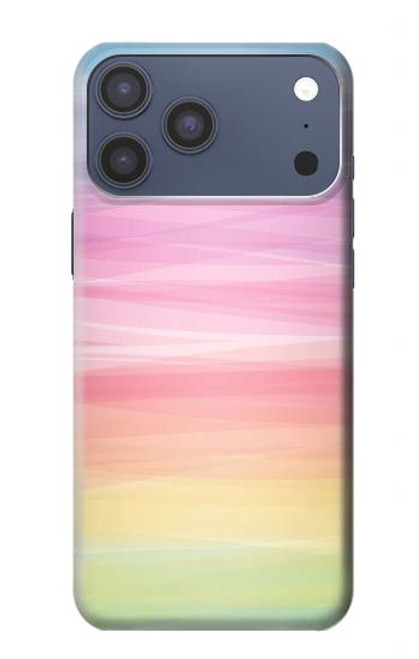 S3507 Colorful Rainbow Pastel Case For iPhone 17 Pro Max
