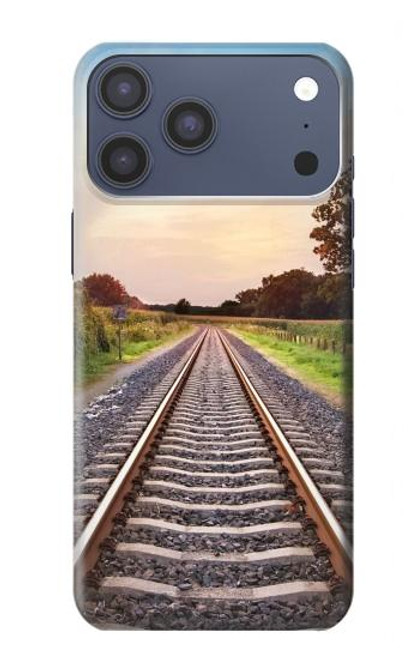S3866 Railway Straight Train Track Case For iPhone 17 Pro Max