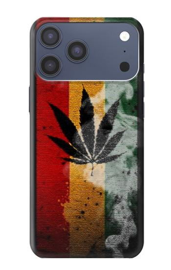 S3890 Reggae Rasta Flag Smoke Case For iPhone 17 Pro Max, 18 Pro Max