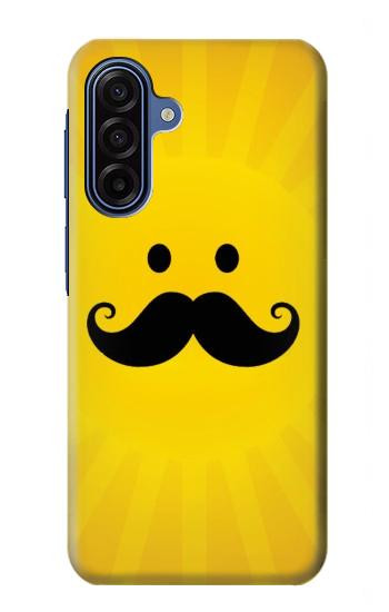 S1145 Yellow Mustache Sun Case For Samsung Galaxy A17