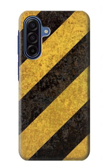 S2231 Yellow and Black Line Hazard Striped Case For Samsung Galaxy A17