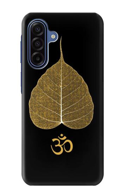 S2331 Gold Leaf Buddhist Om Symbol Case For Samsung Galaxy A17