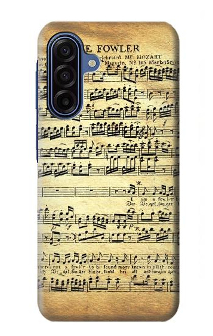 S2667 The Fowler Mozart Music Sheet Case For Samsung Galaxy A17