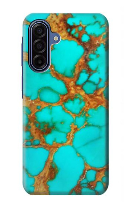 S2688 Aqua Copper Turquoise Gemstone Graphic Case For Samsung Galaxy A17
