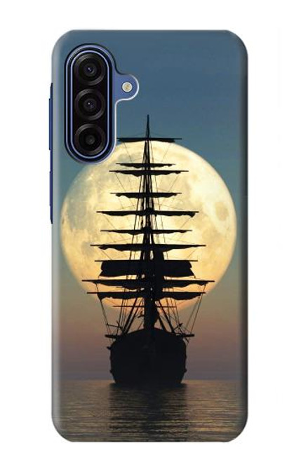 S2897 Pirate Ship Moon Night Case For Samsung Galaxy A17