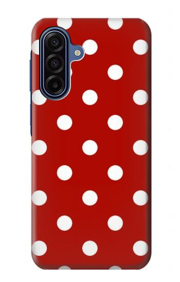 S2951 Red Polka Dots Case For Samsung Galaxy A17, A18