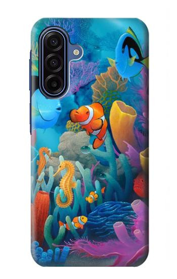 S3227 Underwater World Cartoon Case For Samsung Galaxy A17, A18