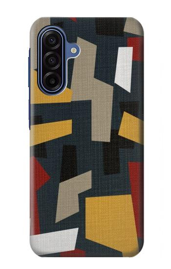 S3386 Abstract Fabric Texture Case For Samsung Galaxy A17, A18