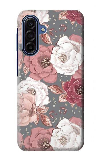 S3716 Rose Floral Pattern Case For Samsung Galaxy A17, A18