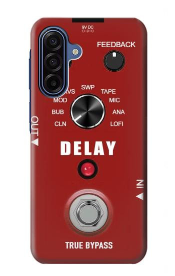 S4011 Red Guitar Analog Delay Graphic Case For Samsung Galaxy A17, A18
