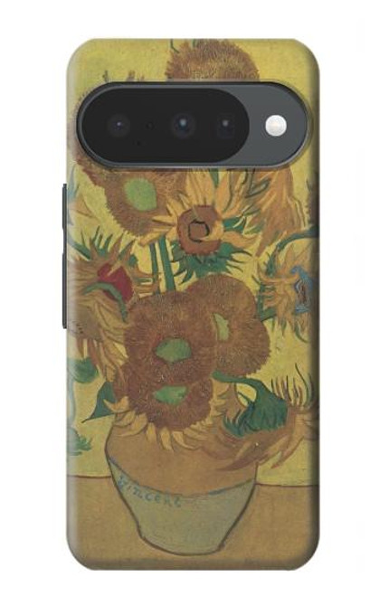 S0214 Van Gogh Vase Fifteen Sunflowers Case For Google Pixel 10, 10 Pro