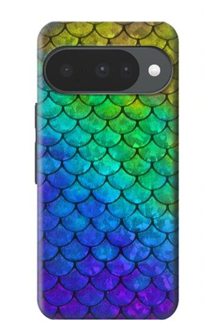 S2930 Mermaid Fish Scale Case For Google Pixel 10, 10 Pro