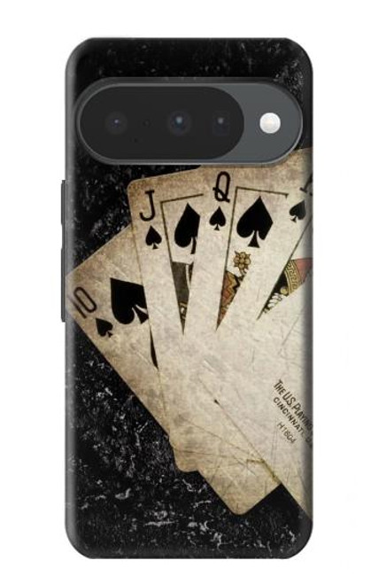 S3231 Vintage Royal Straight Flush Cards Case For Google Pixel 10, 10 Pro
