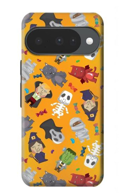 S3275 Cute Halloween Cartoon Pattern Case For Google Pixel 10, 10 Pro