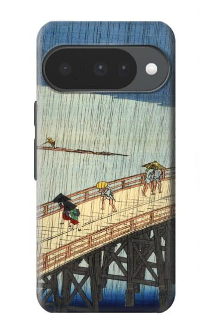 S3347 Utagawa Hiroshige Sudden shower Case For Google Pixel 10, 10 Pro