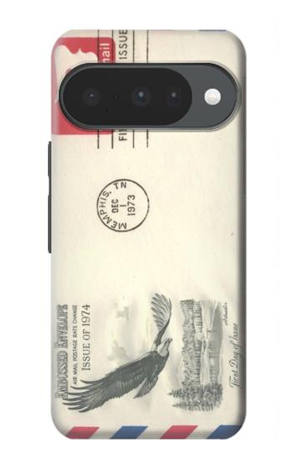 S3551 Vintage Airmail Envelope Art Case For Google Pixel 10, 10 Pro