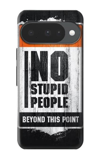S3704 No Stupid People Case For Google Pixel 10, 10 Pro