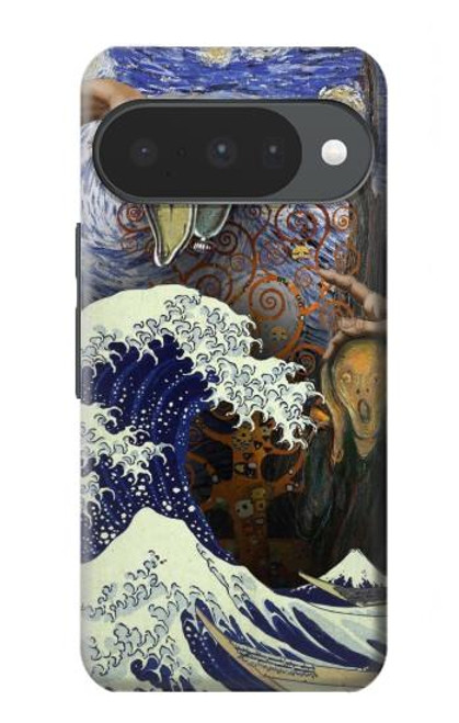 S3851 World of Art Van Gogh Hokusai Da Vinci Case For Google Pixel 10, 10 Pro