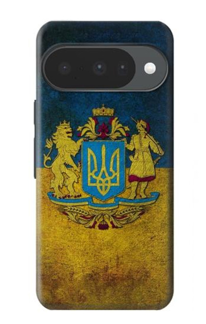 S3858 Ukraine Vintage Flag Case For Google Pixel 10, 10 Pro