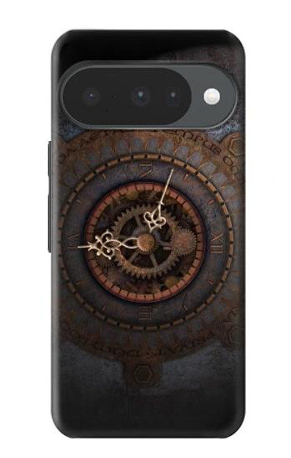 S3908 Vintage Clock Case For Google Pixel 10, 10 Pro