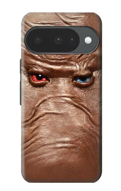 S3940 Leather Mad Face Graphic Paint Case For Google Pixel 10, 10 Pro