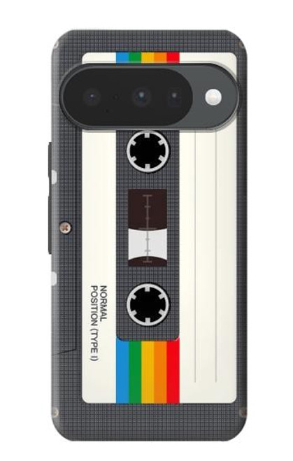 S4023 Vintage Rainbow Compact Cassette Case For Google Pixel 10, 10 Pro