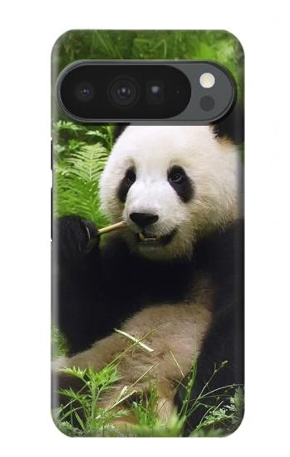 S1073 Panda Enjoy Eating Case For Google Pixel 10 Pro XL
